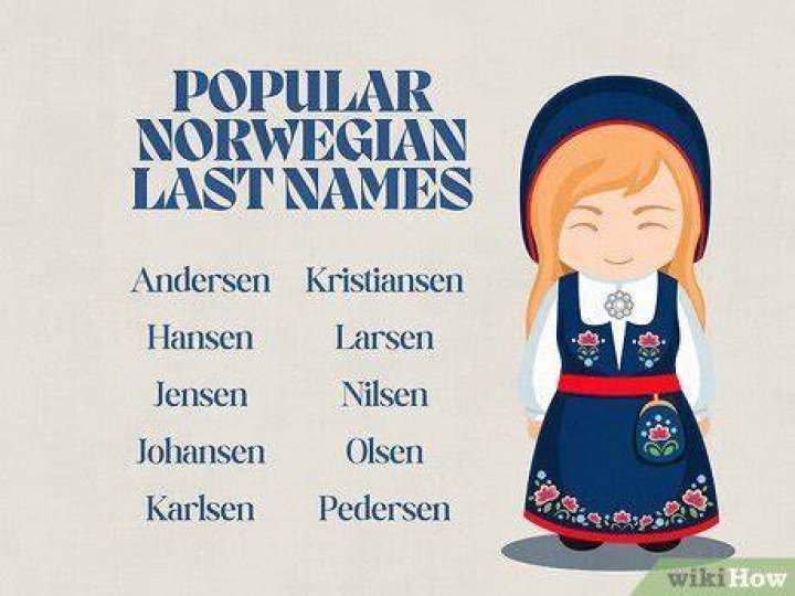 100 Top Norwegian Last Names (From Up North)