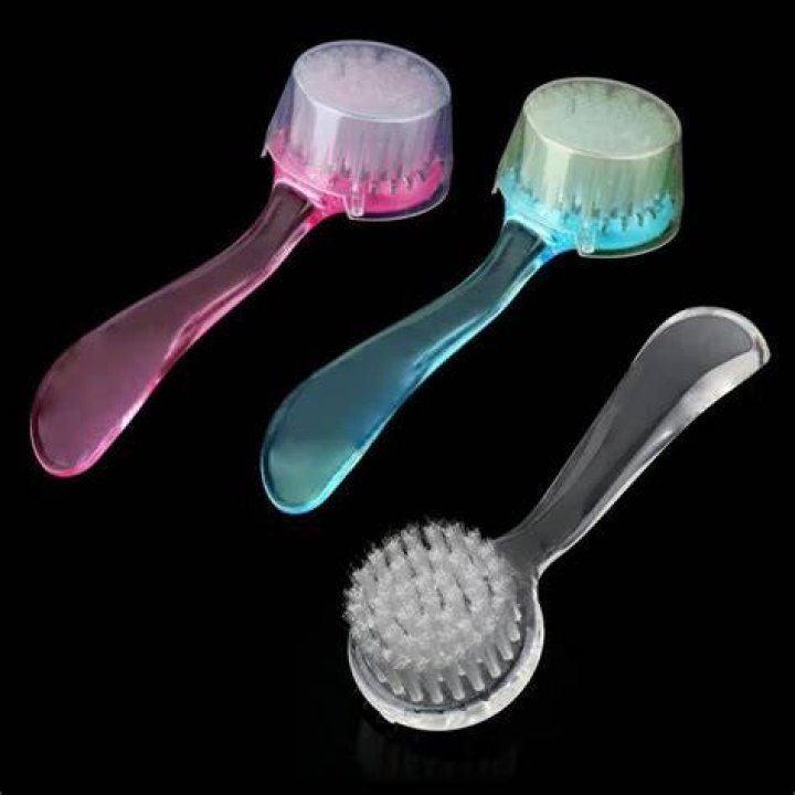 3 Colors Soft Bristle Facial Brush Facial Washing Brush Cleaning Face