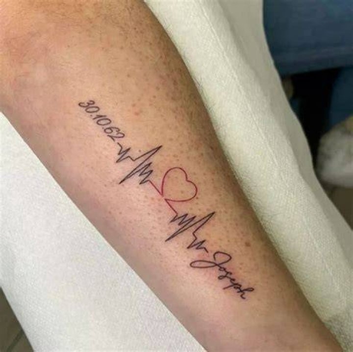 30 Heartbeat Tattoo Designs & Meanings Feel Your Own Rhythm