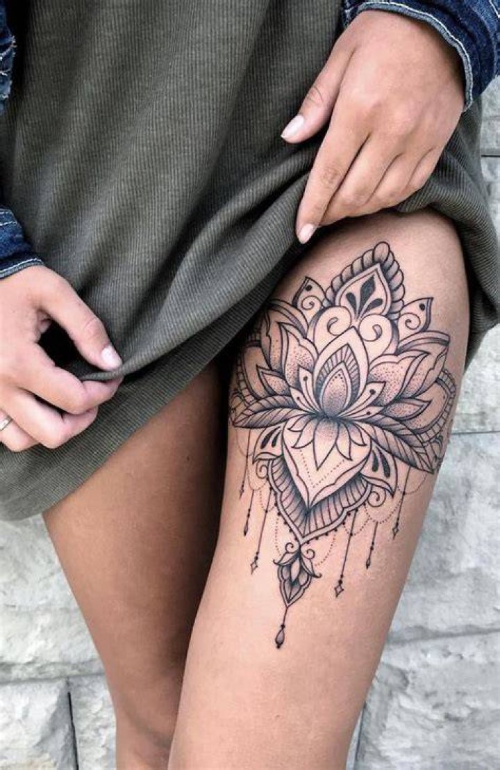 55 Most Beautiful Thigh Tattoos You Will Love Xuzinuo Page 4
