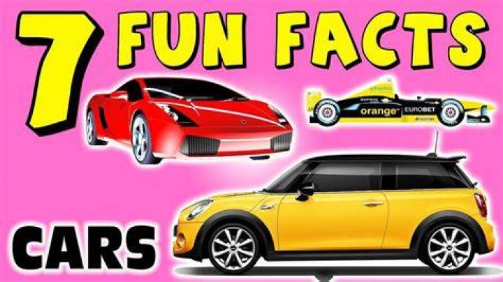 7 FUN FACTS ABOUT CARS! FACTS FOR KIDS! Learning Colors! Autos! Race