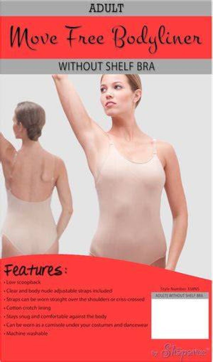 Adult Move Free Bodyliner w/o shelf (358NS) QT Intimates