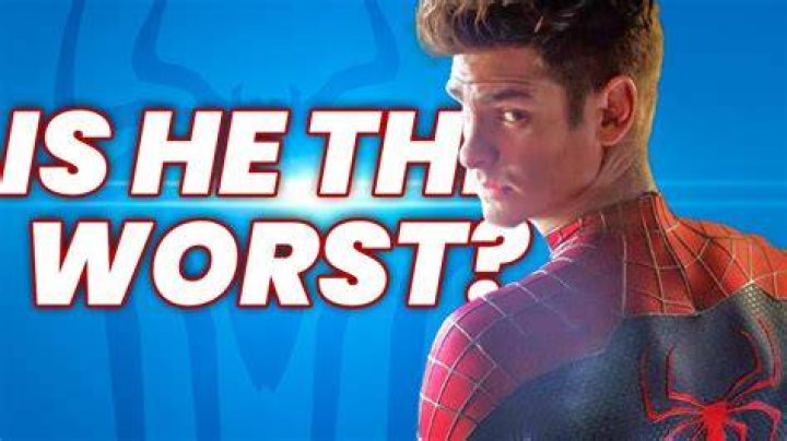Andrew Garfield as Worst Spider Man Actor in BEST and WORST of Comics