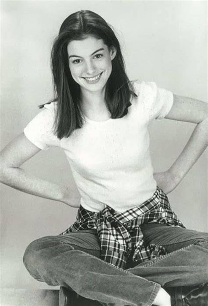 Anne Hathaway as Young Tanya in Mamma Mia!