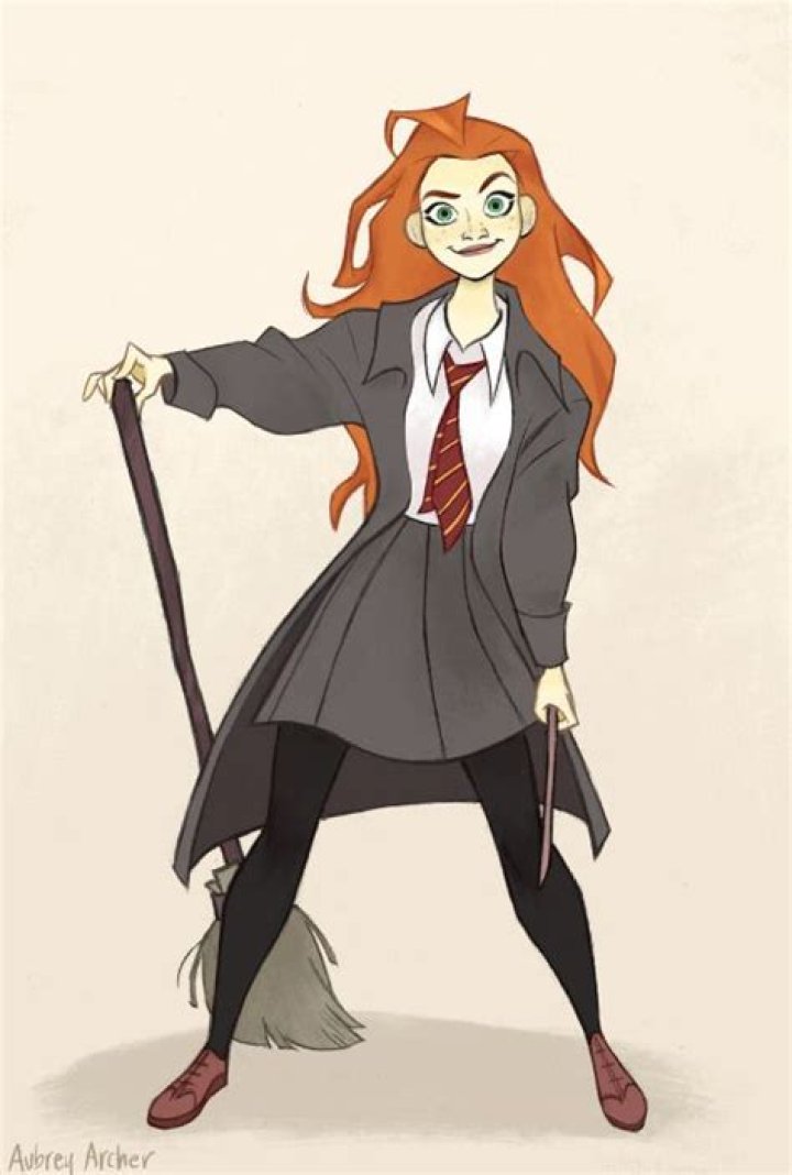 Aubrey Elise as Ginny Weasley in Harry Potter TV Show (If I was in charge of it)