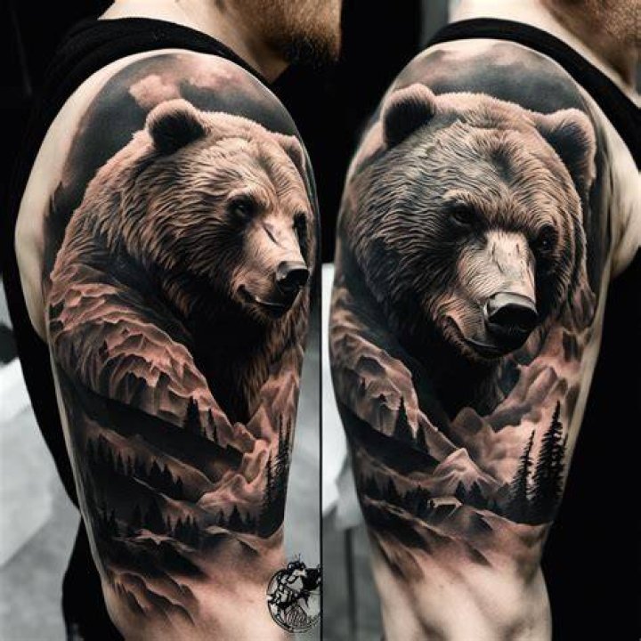 Bear Tattoos Designs, Ideas and Meaning Tattoos For You