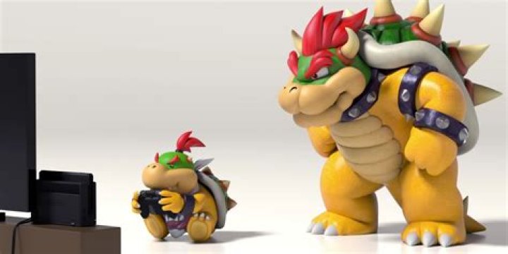 Bowser and Bowser Jr. go to Mcdonald's