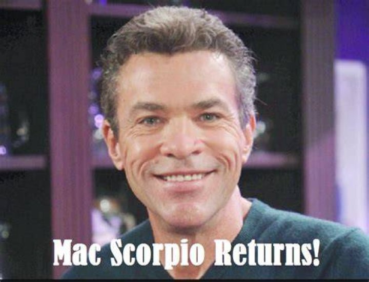 Character Mac Scorpio Biography General Hospital