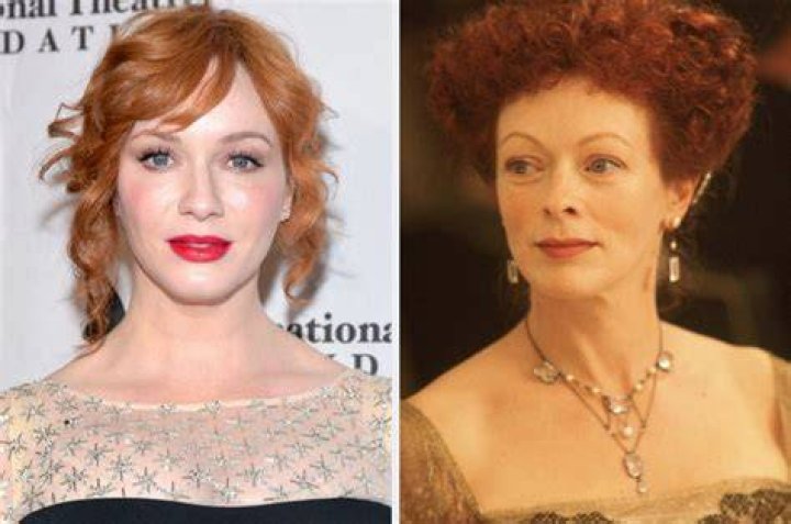 Christina Hendricks as Ruth DeWitt Bukater in Titanic 