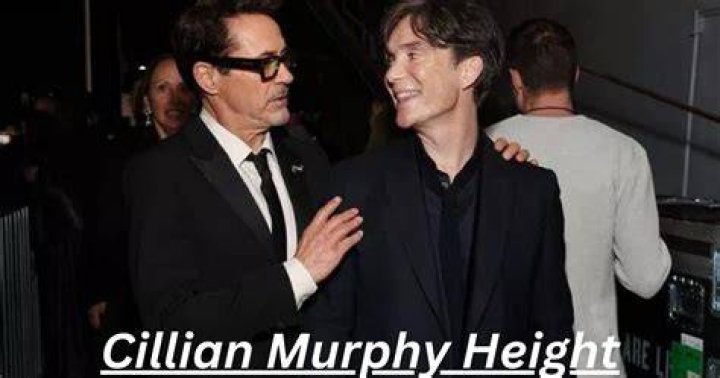 Cillian Murphy Height: A Deep Dive Into The Actor's Physical Presence