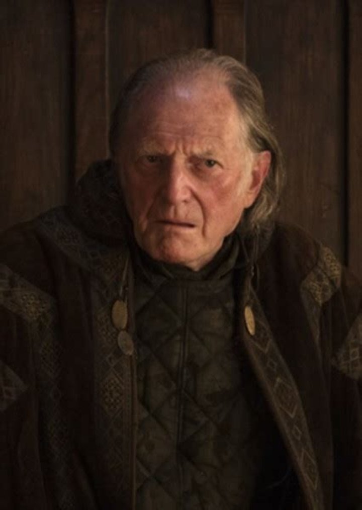 David Bradley as Mr Stretch (the undertaker) in A Christmas Carol
