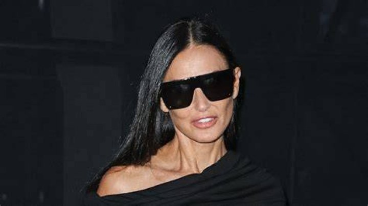 Demi Moore, 60, suffers major wardrobe malfunction while posing in see