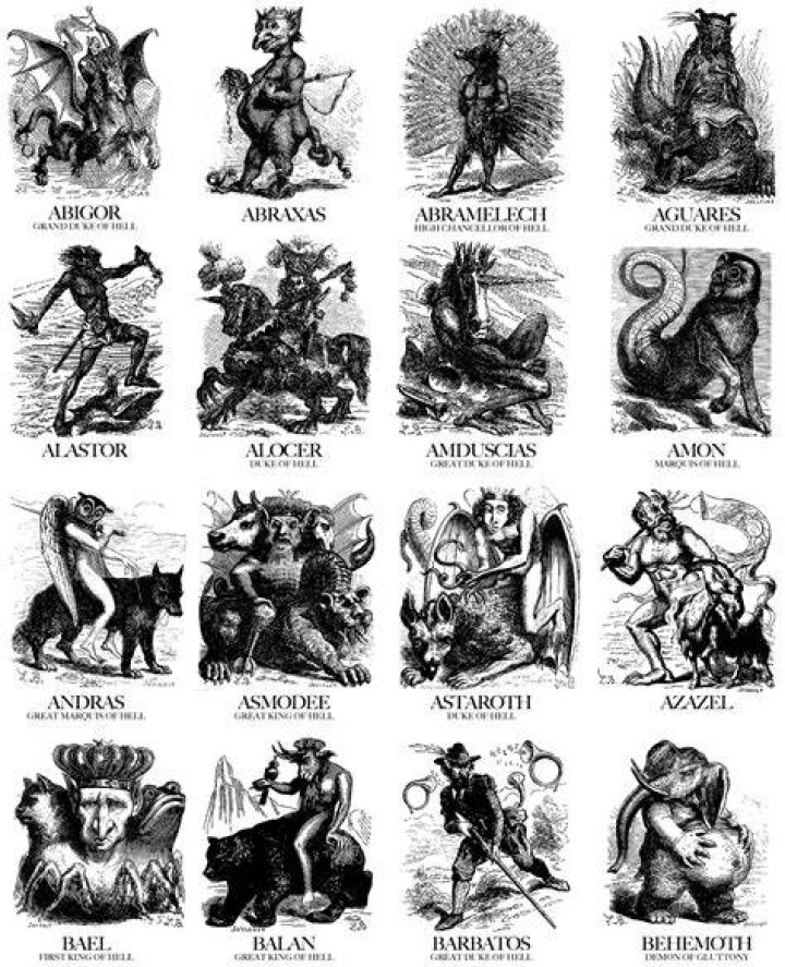 🌹 ☭ 🌹 Demon art, Demonolog&iacute;a, Mitolog&iacute;a cristiana
