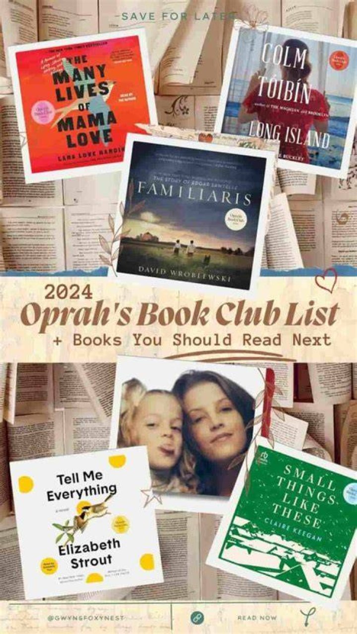 Discover The Magic Of Oprah's Book Club 2024: A Journey Through Literature