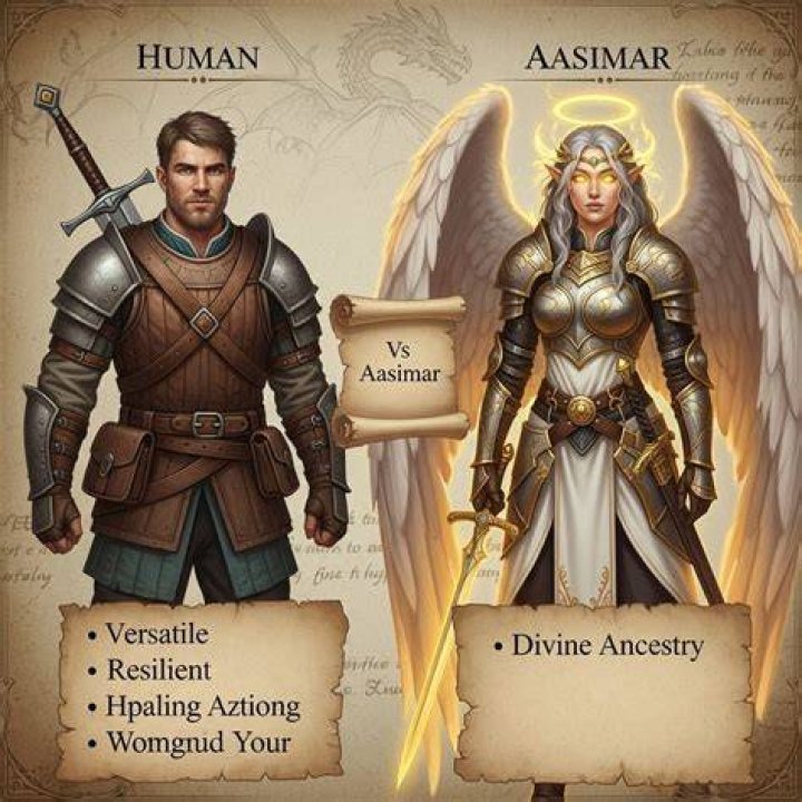 DnD 5e Aasimar Race, Abilities & Names, Explained