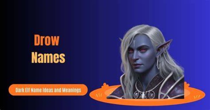 Drow Names: A Comprehensive Guide To The Elusive Dark Elves