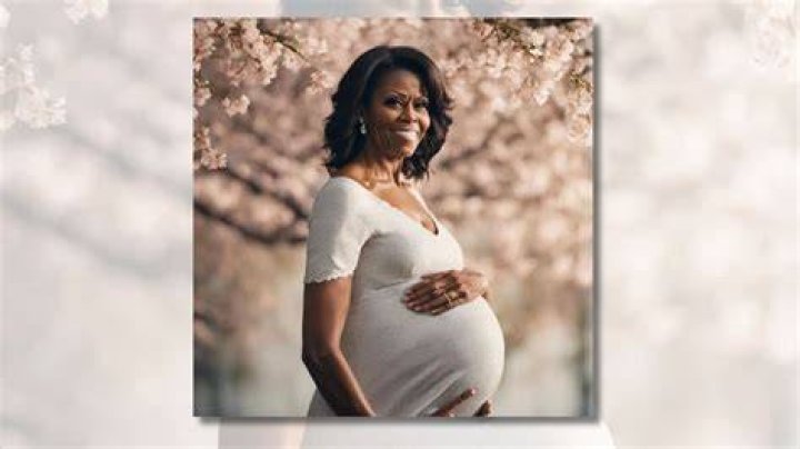 Exploring The Iconic Images Of Michelle Obama During Her Pregnancy