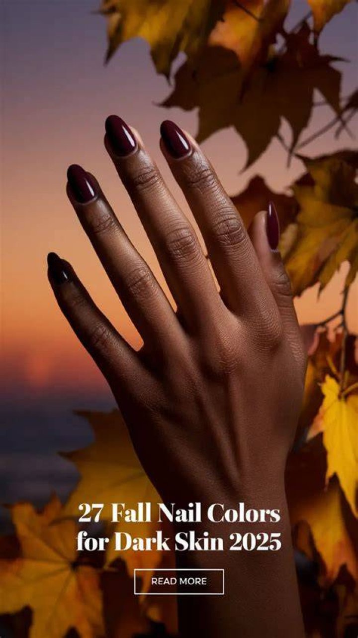 Fall Nail Colors For Dark Skin for Dummies Nails Magazine