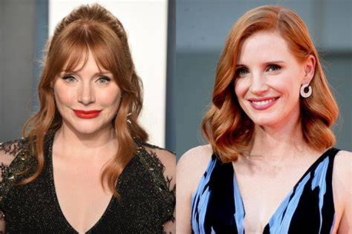 Fan Casting Bryce Dallas Howard as Jessica Chastain in Actresses Looks Like on myCast