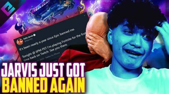 FAZE JARVIS IS BANNED *FOREVER* ON FORTNITE! YouTube