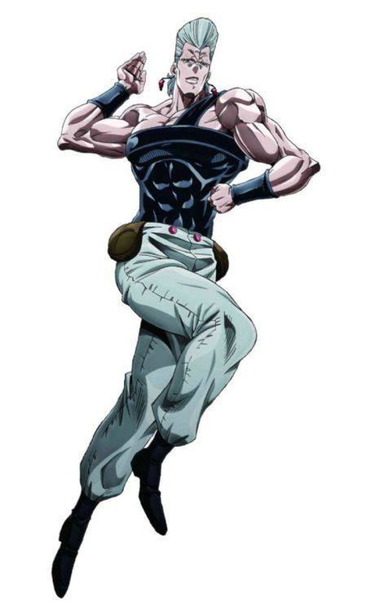 Fuminori Komatsu as Polnareff in Giorno and Dio go to Jollibee