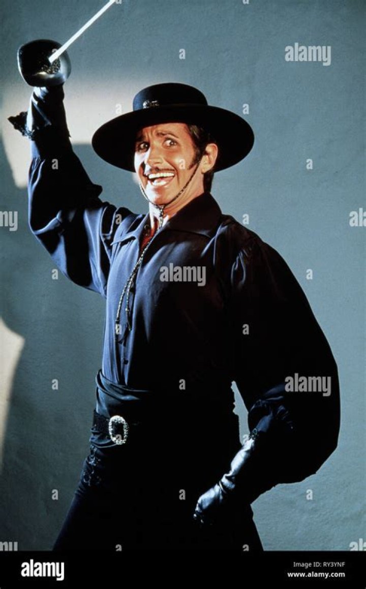 George Hamilton as Zorro in Best Actor by Role