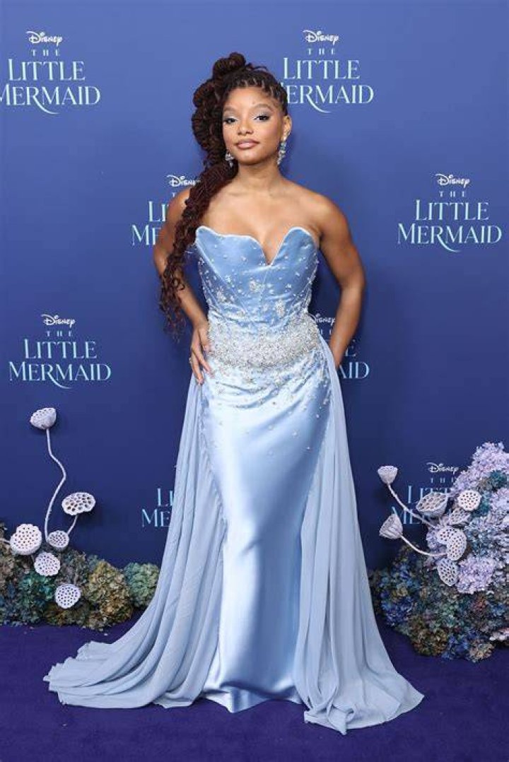 HALLE BAILEY at The Little Mermaid Premiere at State Theatre in Sydney
