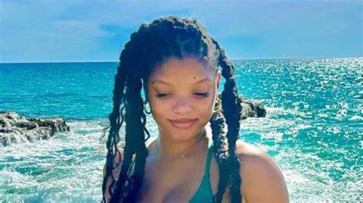 Halle Bailey Finally Shows Off Her Baby Bump With an Underwater