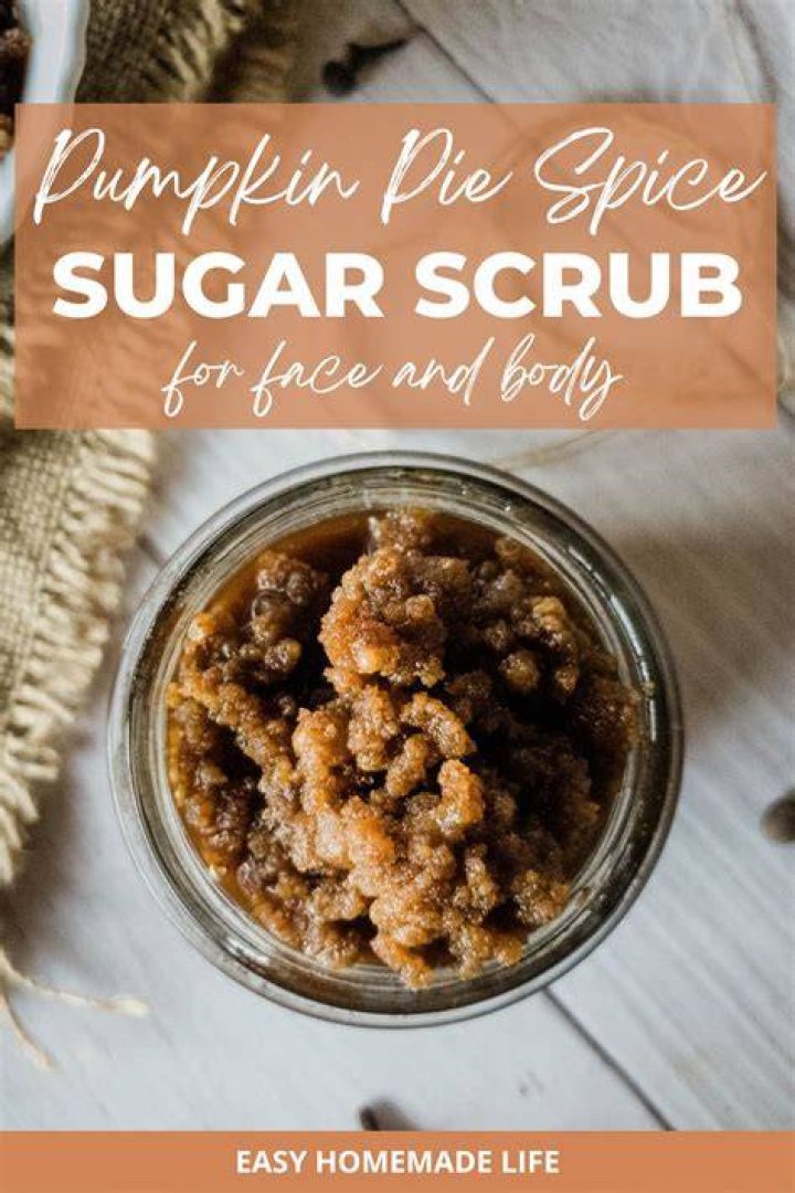 Homemade Pumpkin Spice Facial Scrub Live Simply