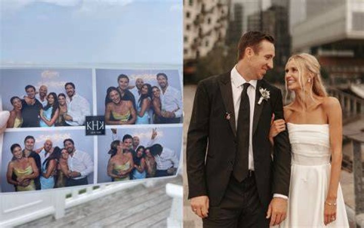 In photos Multiple exRangers reunite for Kevin Hayes&rsquo; wedding