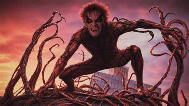 Jim Carrey as Carnage in Ultimate Spider-Man: web warriors forever 