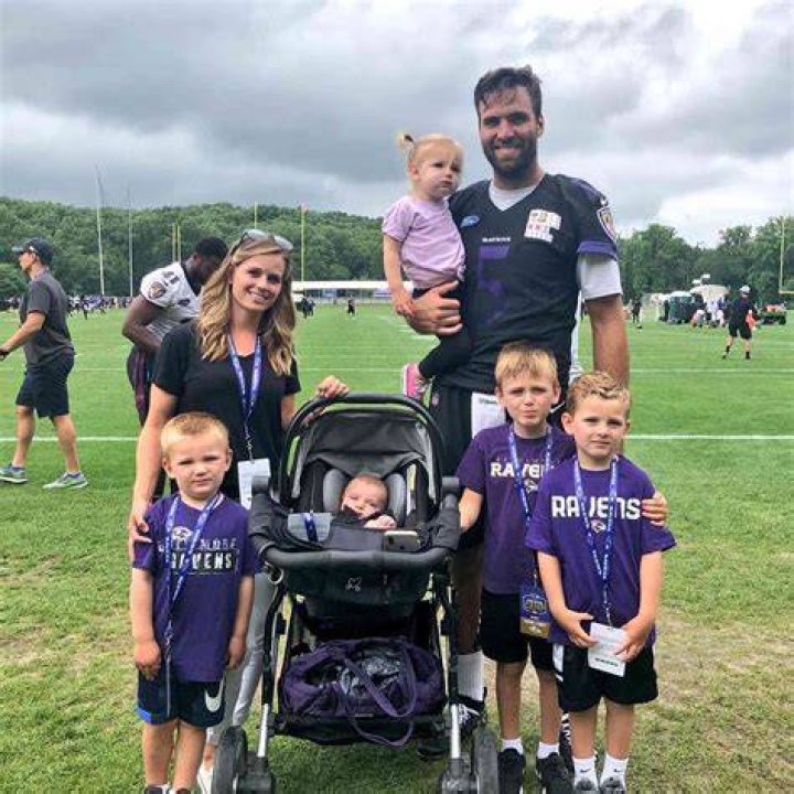 Joe Flacco Children Evelyn Renee, Stephen Vincent Flacco, Daniel