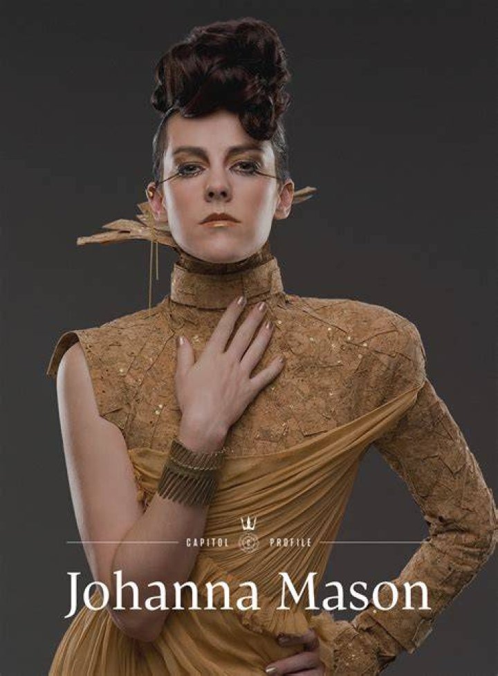 Johanna Mason as Jena Malone in Actor face claims by characters they've played or will play