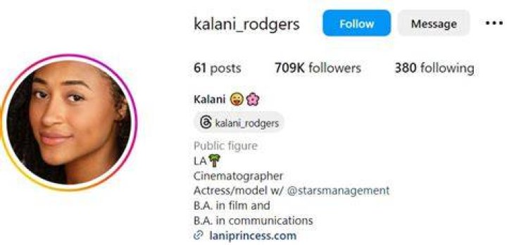 Kalani Rodgers Leaked, Wiki, Age, Net worth NewsFinale