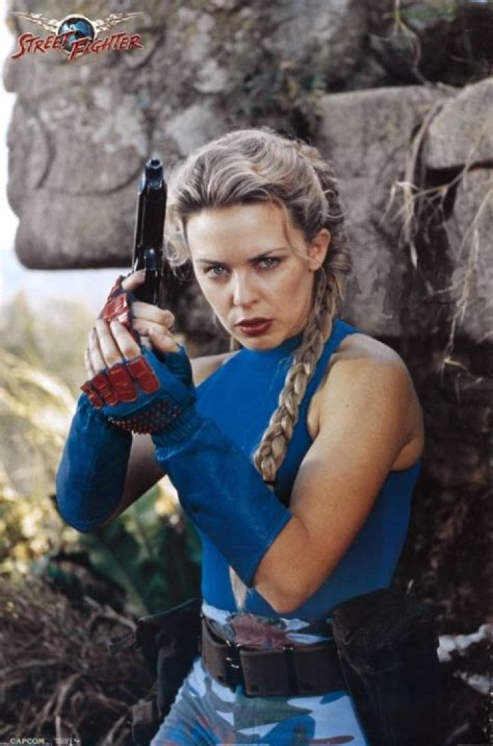 Kylie Minogue as Cammy White in Street Fighter 1994(recast)