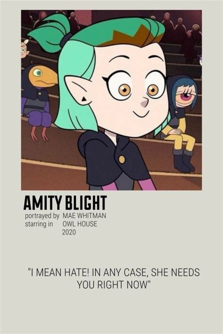 Mae Whitman as Amity Blight in Smg4: Daffy&rsquo;s Dating Advice