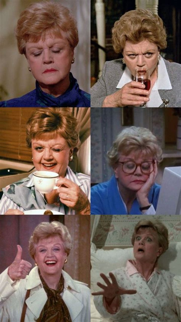 Maggie Smith as Jessica Fletcher in Murder, She Wrote