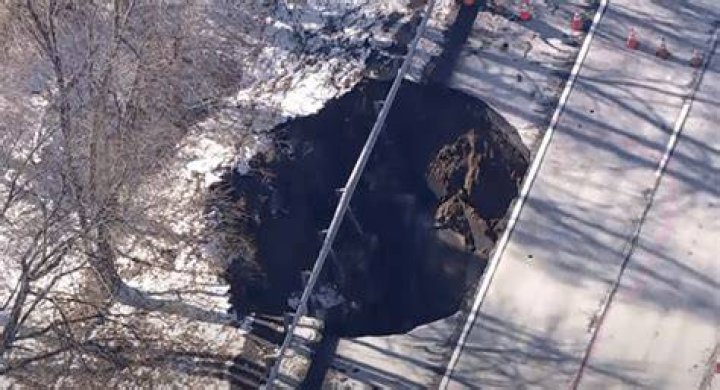 Massive sinkhole swallows part of home in Apopka, Florida.
