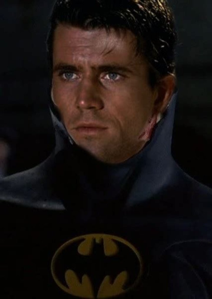 Mel Gibson as Batman/Bruce Wayne in The perfect Batman Movie 