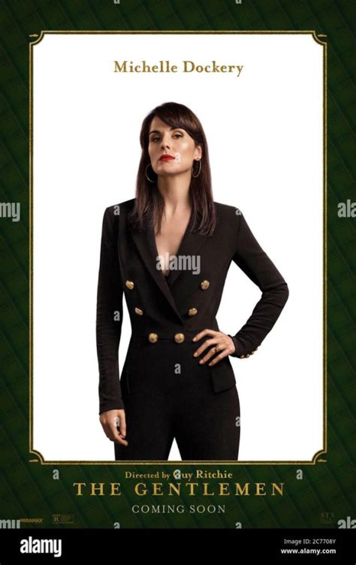 Michelle Dockery as The Gentlemen in Who Stole The Movie?
