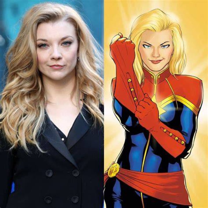 Natalie Dormer as Captain Marvel in Castings if the original actor agreed to be the character