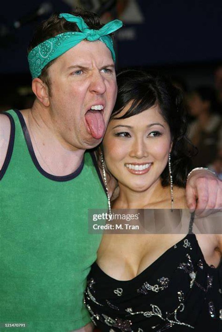 Nick Swardson and Cathy Shim Premiere of Reno 911!! Miami at Mann's