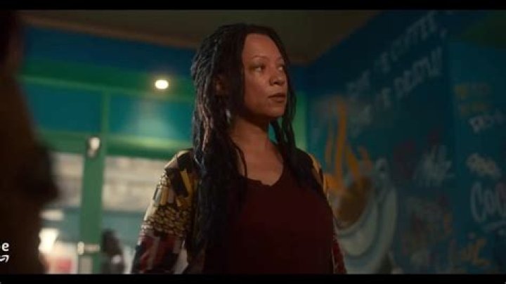 Nina Sosanya as Sister Mary Loqacious in Good Omens