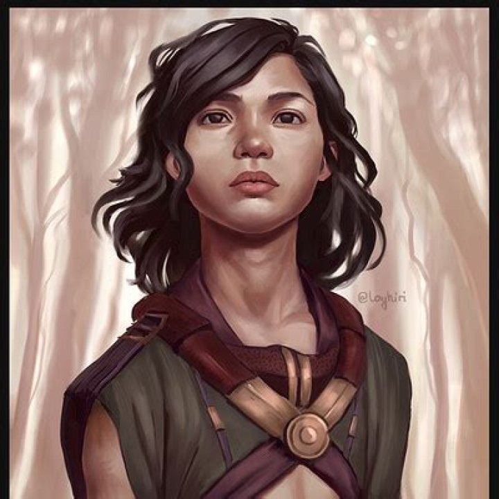 Paulina Alexis as Katniss Everdeen in The Hunger Games (hbo max)