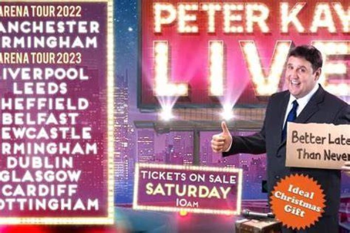 Peter Kay Tickets for comedian's stage comeback sell out in 30 minutes