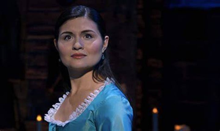 Phillipa Soo as Eliza hamilton in Hamilton: an American musical