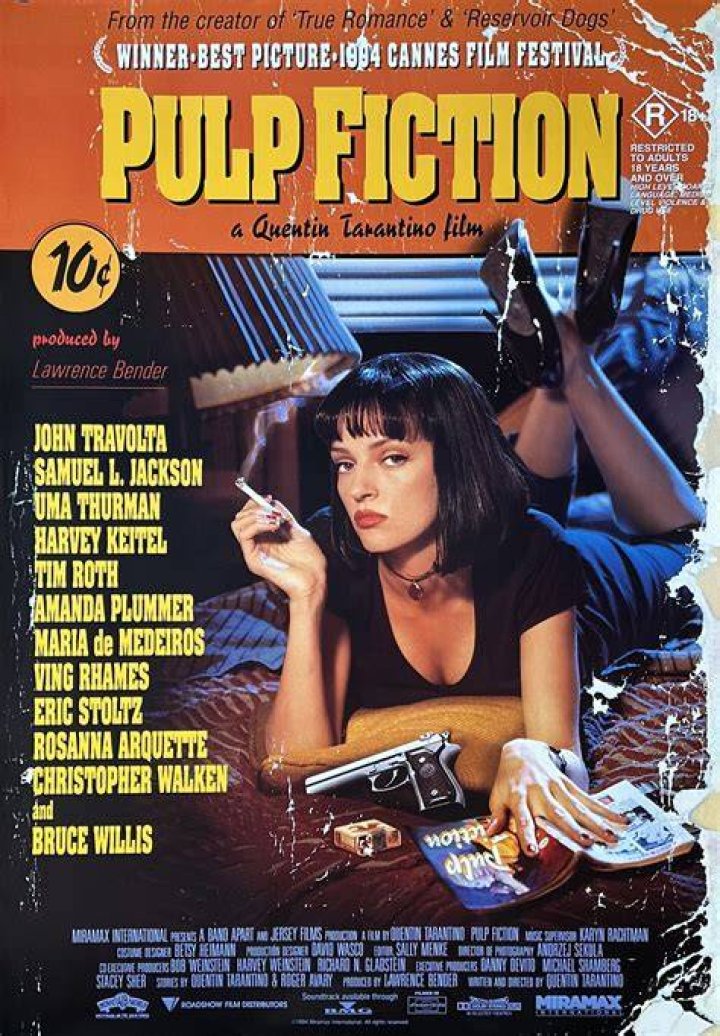 Pulp Fiction but Tarantino got his way 