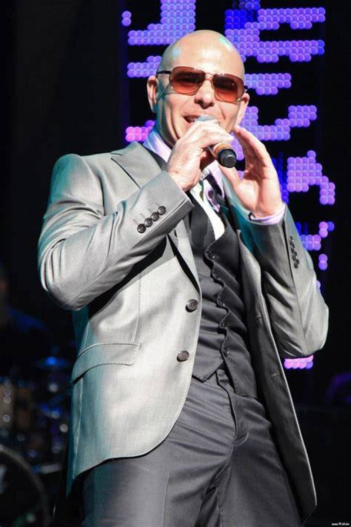 Rainbow Colored South Rapper Pitbull