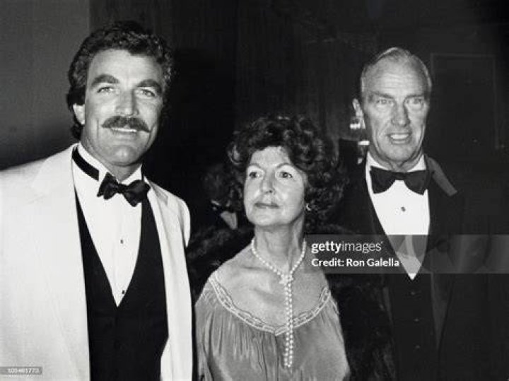 Robert Selleck, Martha Selleck Tom Selleck And Jillie Mack 1990 Credit