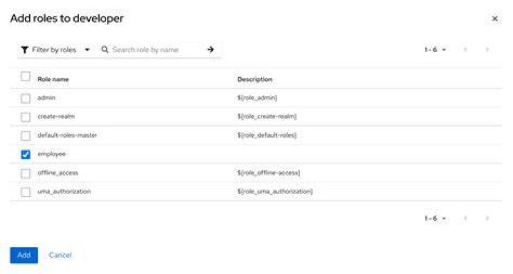 Roles Added